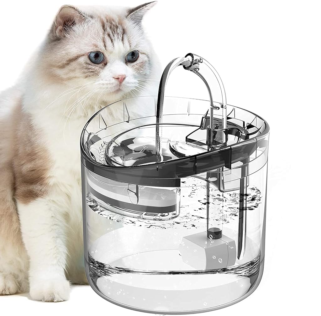 Qpets® Cat Water Fountain Filter Replacement 24PCS Arc-Shaped Washable Pet Fountain Filters with Triple Filtration System Activated Carbon Qpets® Cat Water Fountain Filter Replacement 24PCS Arc-Shaped Washable Pet Fountain Filters with Triple Filtration System Activated Carbon
